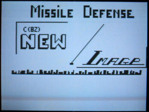 Missile Defense - Title Screen
